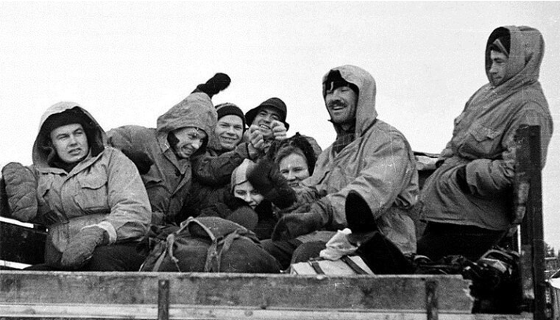 The members of the Dyatlov party.