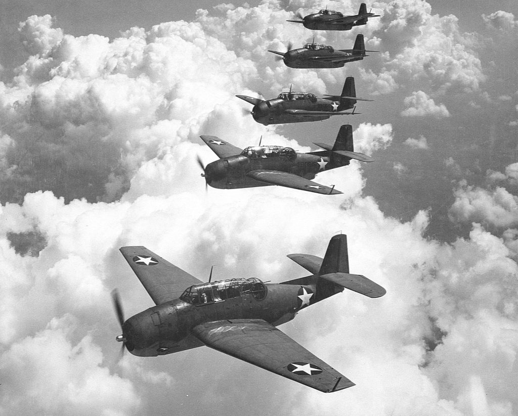 The dispearance of Flight 19, in the Bermuda Triangle.